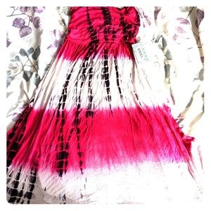 NWT Sundress size Large. Flowy material never word